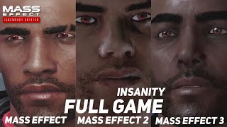 Mass Effect Legendary Edition Insanity - Paragon Walkthrough - Ashley Romance (ME1 ME2 ME3)