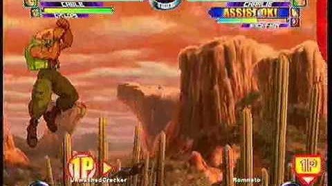 MvC2 Online (360): Unwashed Cracker (Cab/Storm/Cyke) vs Brett (Psy/Cha/Spid) 1 .:1.29.10:.