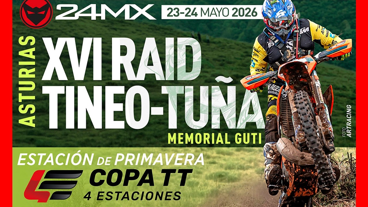 XVI RAID TINEO TUÑA 2026 COPA TT 4 ESTACIONES