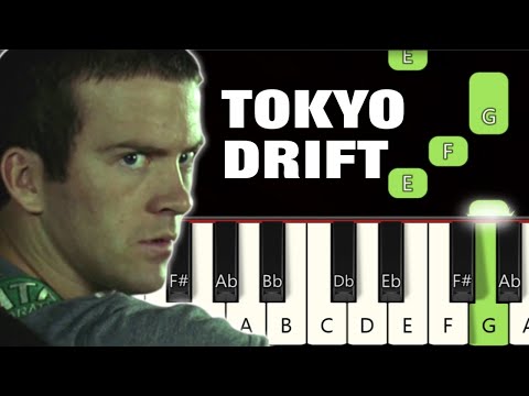 Tokyo Drift Song 🔥 | Piano tutorial | Piano Notes | Piano Online #pianotimepass #tokyodrift