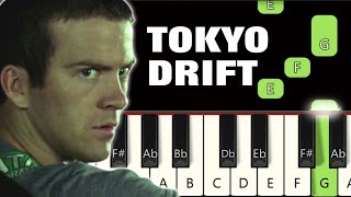 Tokyo Drift Song 🔥 | Piano tutorial | Piano Notes | Piano Online #pianotimepass #tokyodrift screenshot 1