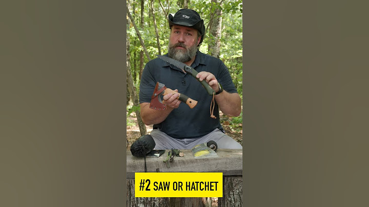 If I Could Only Pick 6 SURVIVAL Items #survival #bushcraft #camping