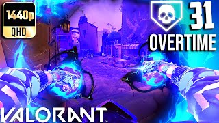 NCG Valorant 31 Kills As Yoru Ascent Overtime Unrated Full Gameplay #57! (No Commentary)