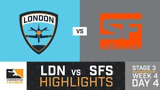 HIGHLIGHTS London Spitfire vs. San Francisco Shock | Stage 3 | Week 4 | Day 4 | Overwatch League