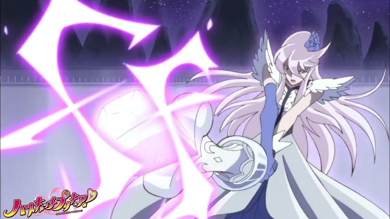 [1080p60]Precure! Floral Power Fortíssimo! {Cure Moonlight Attack} (HeartCatch PreCure!)