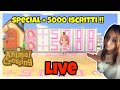 🔴 SPECIAL +5000 ISCRITTI 🎮 - Animal Crossing New Horizons  [START 16:10 ]🔴