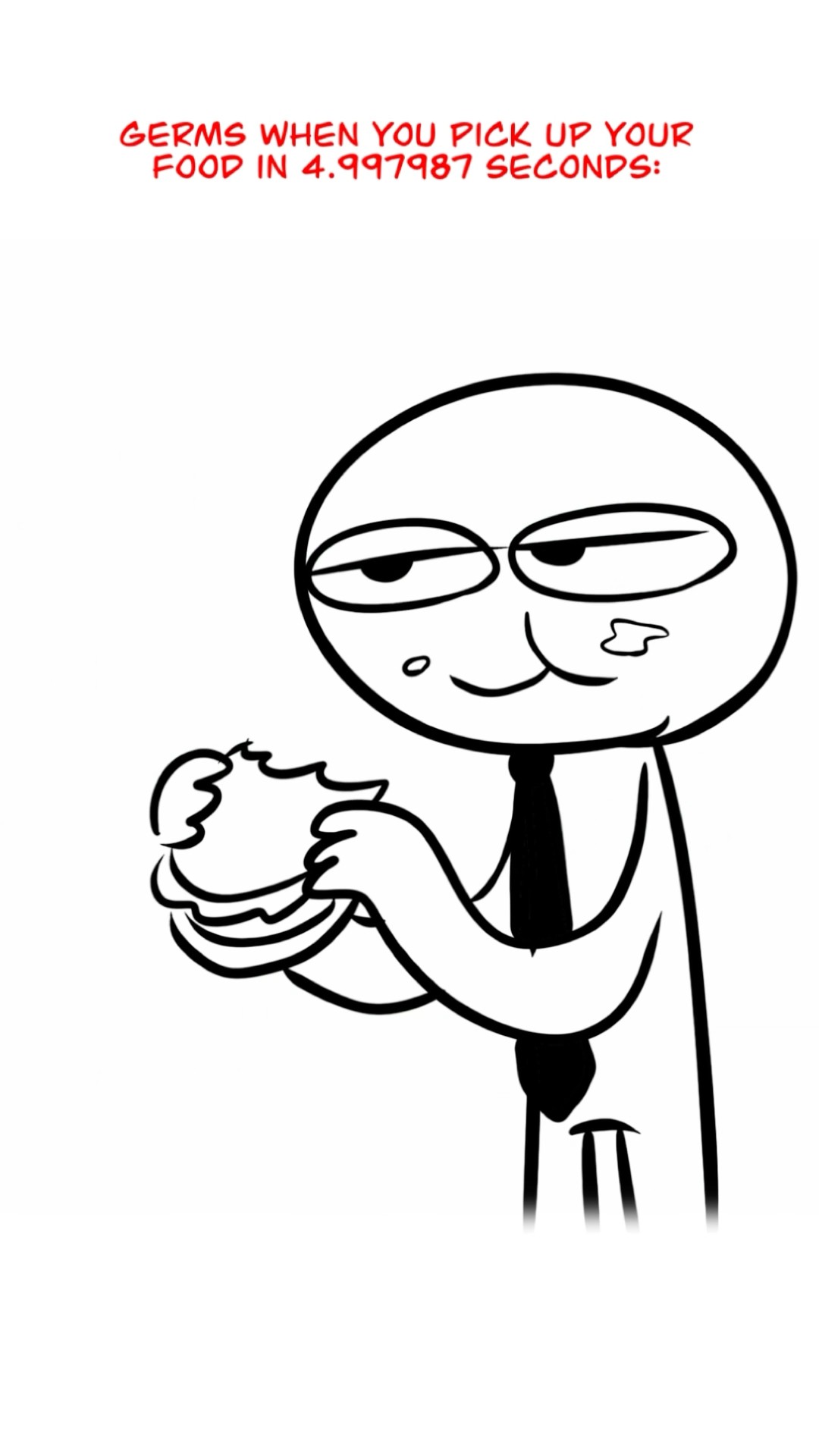 The 5 Second Rule ? (Animation Meme) Anim: IG @ RedFlowerCrown #shorts