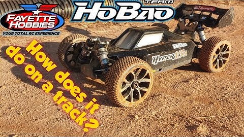 Hobao Hyper VS2 Buggy 1st Track Run
