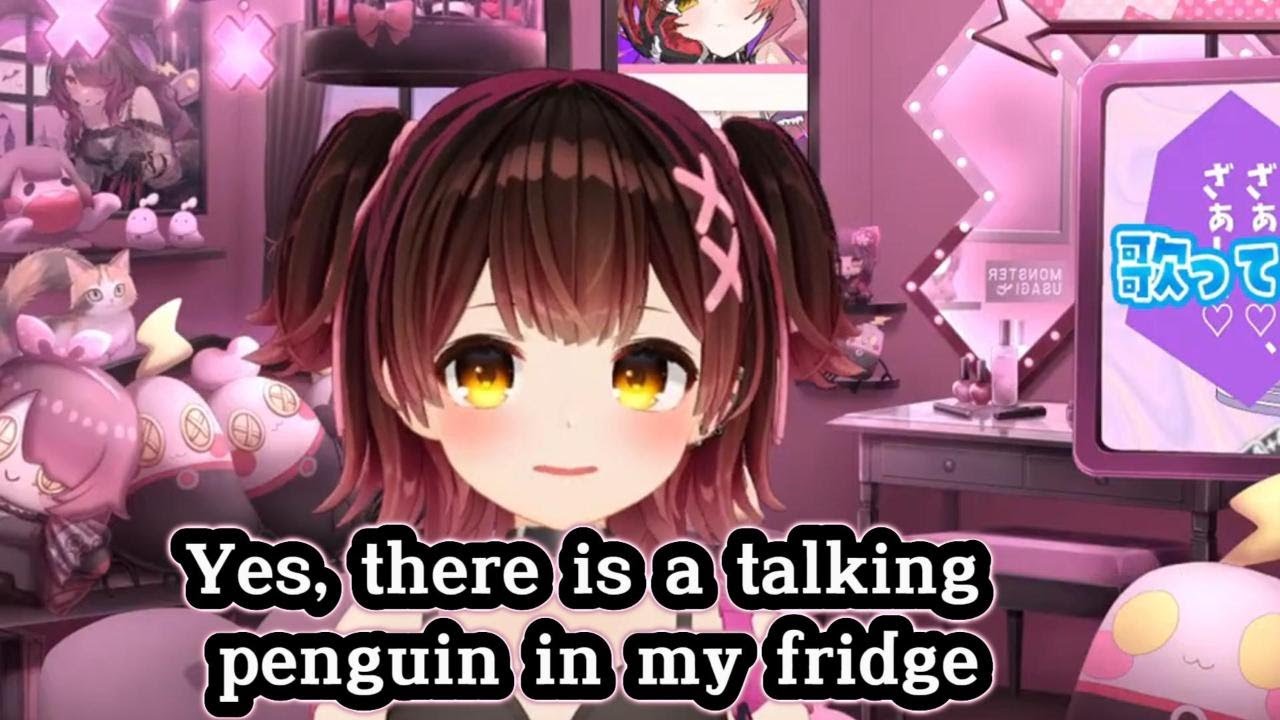 Roboco's fridge penguin