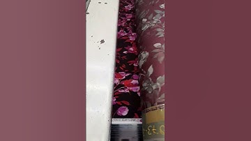 #Reactive Print on Reggiani rotary Printing Machine @TextileVlog1990