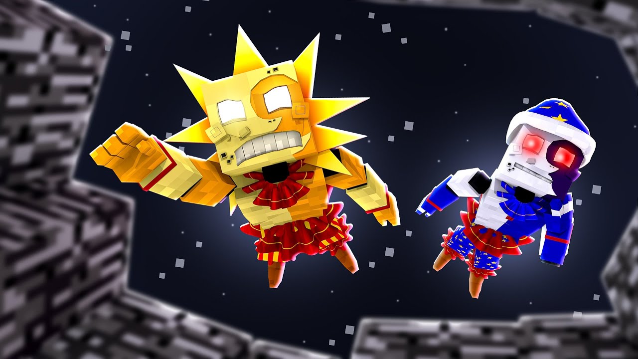 Sun and Moon vs UNFAIR Minecraft Maps