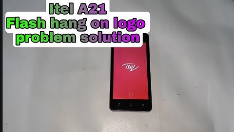Itel A21 flash hang on logo problem solution frp remove pin pattern lock remove