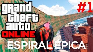 CORRIDA EM ESPIRAL ÉPICA ANAL? - GTA ONLINE #1 CORRIDA EM ESPIRAL ÉPICA ANAL? - GTA ONLINE #1