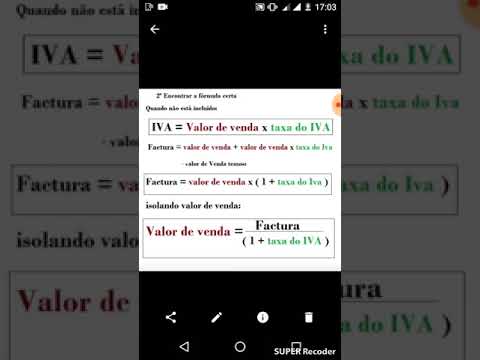 Vídeo: Como Calcular Os Juros Do IVA Em