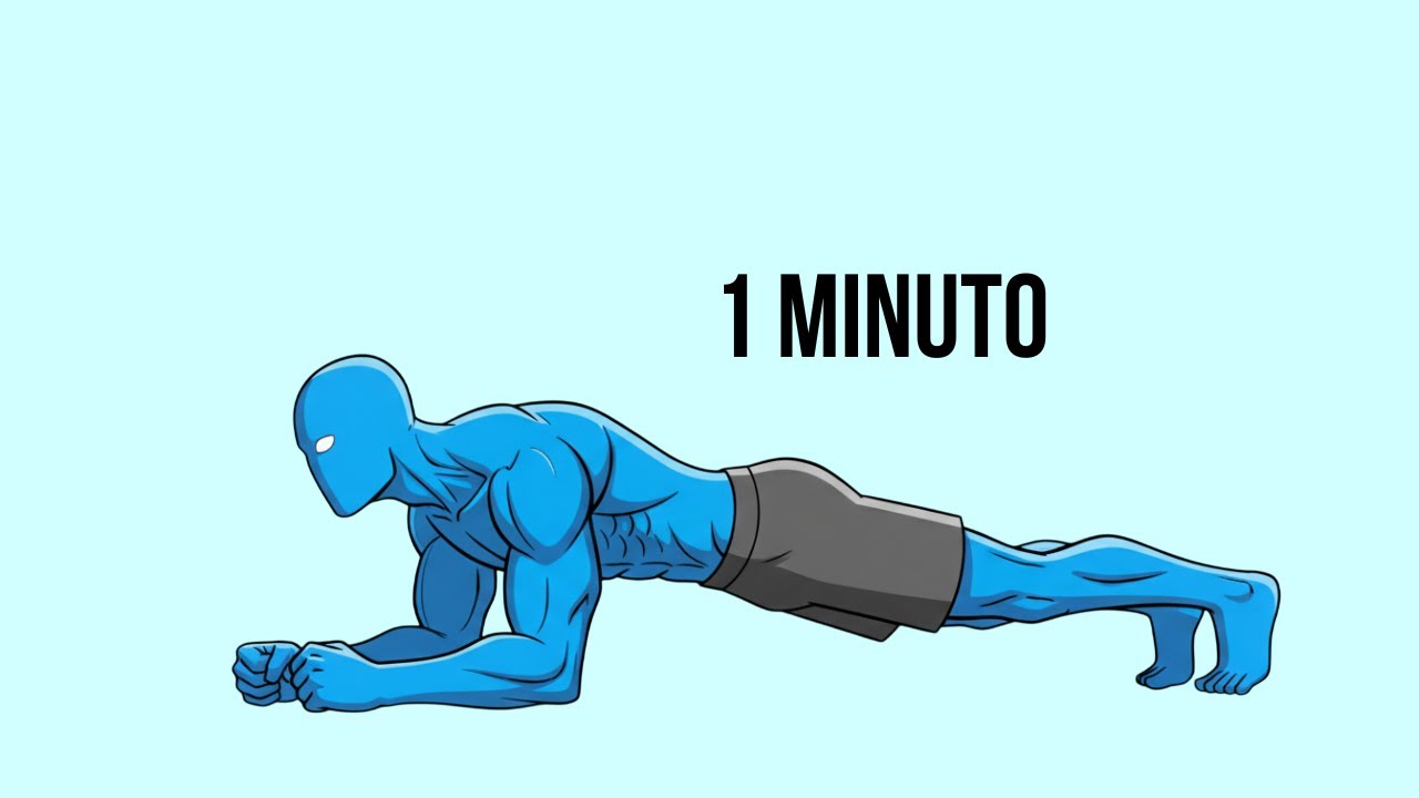 1 Minuto de Prancha por Dia: Veja o Que Acontece com Seu Corpo