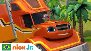 Blaze E Os Monster Machines Grande Carreta Ao Resgate Nick Jr. Em Português