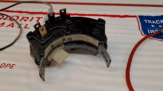 Match Highlights 1967 1968 CADILLAC NEUTRAL SAFETY SWITCH Functional Electrical Testing