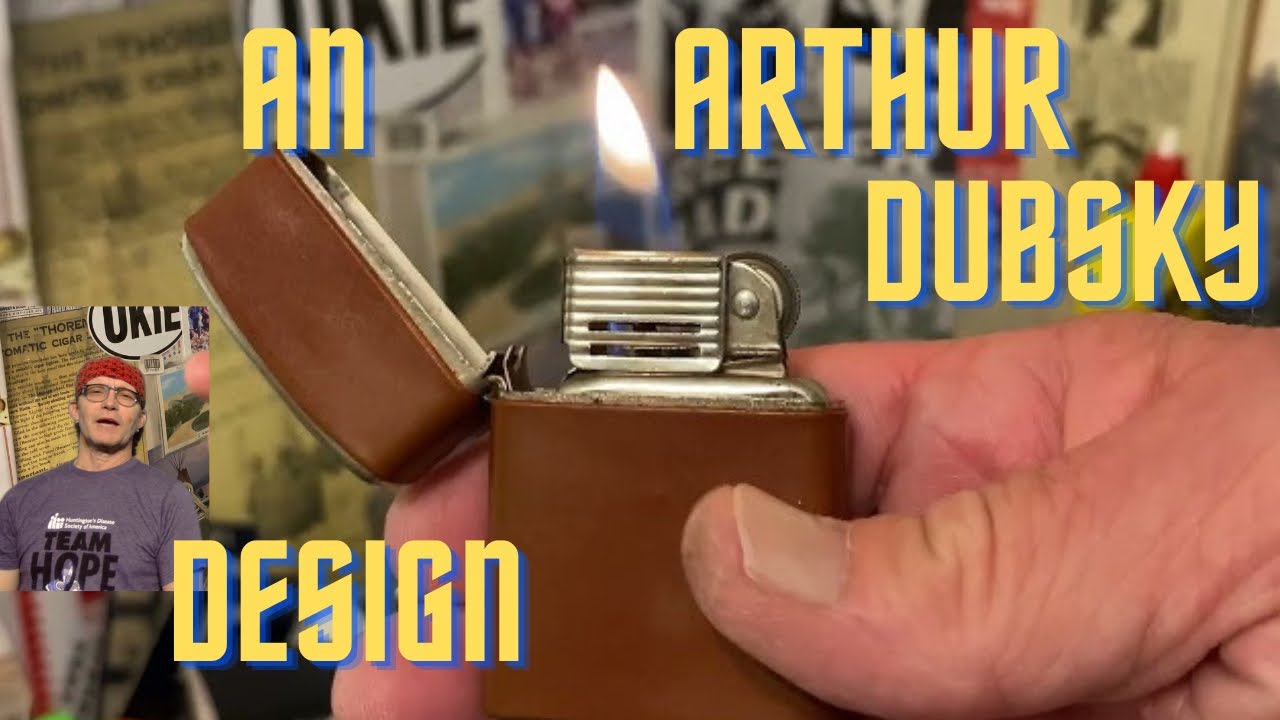 Vintage CHAMP AUSTRIA Flip-Top Petrol Lighter Synthetic Wrap PATENT PEND. Convertible Windscreen