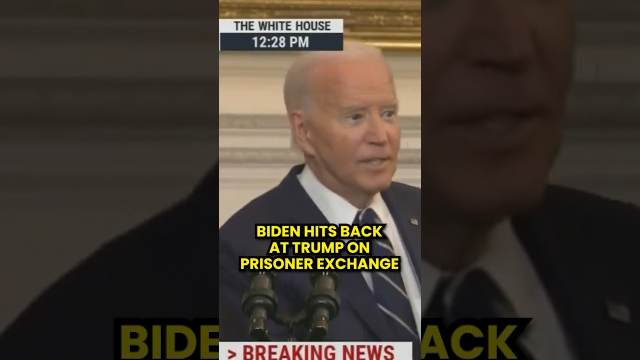Biden DROPS THE HAMMER on Trump over Prisoner Release