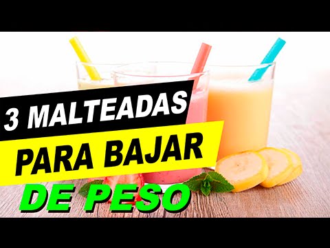 Malteadas para bajar de peso