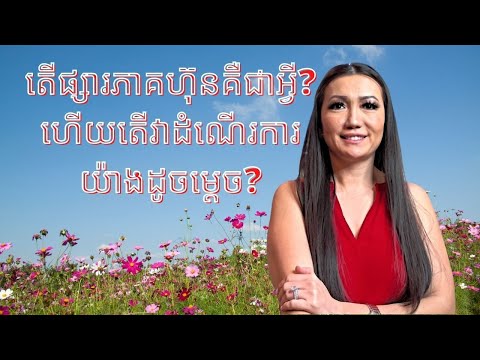 តើផ្សារភាគហ៊ុនគឺជាអ្វី?ហើយតើវាដំណើរការយ៉ាងដូចម្តេច?