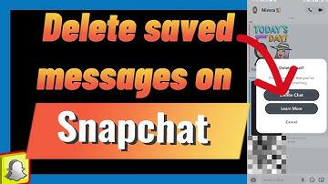How to Delete Saved Messages on Snapchat (2024)