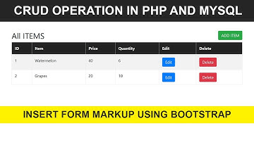 PHP CRUD APP | Creating Bootstrap Modal Form #7