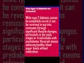 Can type 2 diabetes be reversed