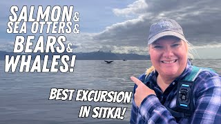 BEST Sitka Excursion: Salmon, Bears, Sea Otters & WHALES! | Royal's Anthem of the Seas Alaska