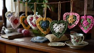 Easy Crochet for Beginners | DIY Vintage Decor Ideas to Romanticize Your Home