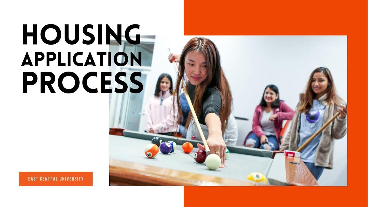 ECU Housing Application Tutorial YouTube