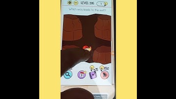 #Tricky #puzzle #braintest #level 295 "Which way leads to the exit"