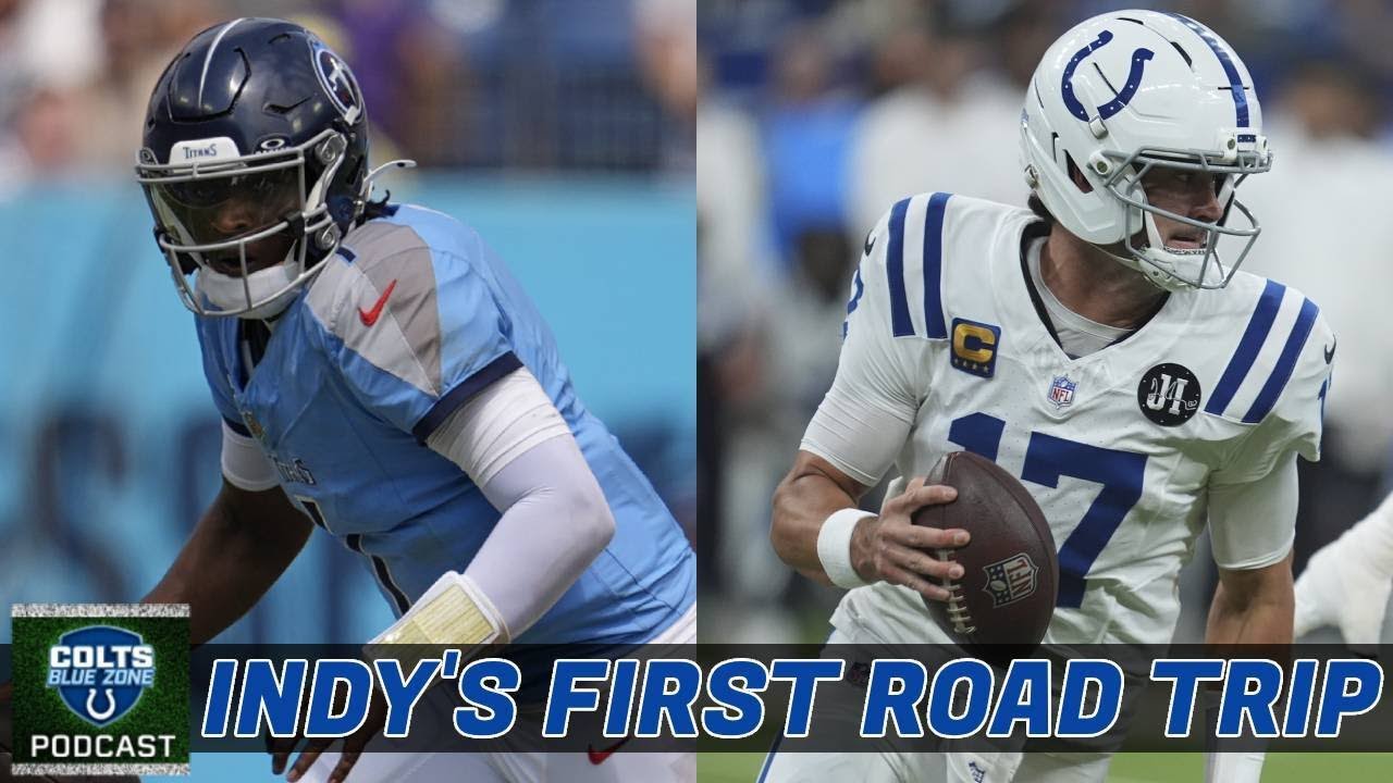 Colts Blue Zone Podcast 425: Colts Hit the Road Against Titans