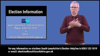 How to vote at a polling station (including BSL guide)