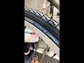 Panaracer w/o26×1 3/8 リム打ちパンクに強い タイヤ交換