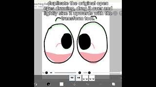 easy eye blinking animation tutorial for ibis paint x - #tutorial#tut#blink#blinkinganimation#art