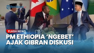 Download Lagu Detik-detik Tangan Gibran Ditarik PM Ethiopia, 'Ngebet' Ajak Diskusi Kerja Sama Bidang Pertanian MP3