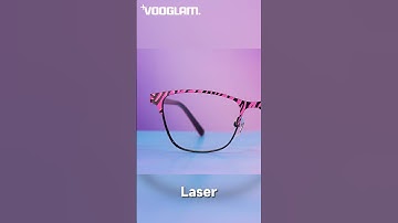 Laser - Rectangle Pink Eyeglasses @vooglam 🫶🏻🫶🏻