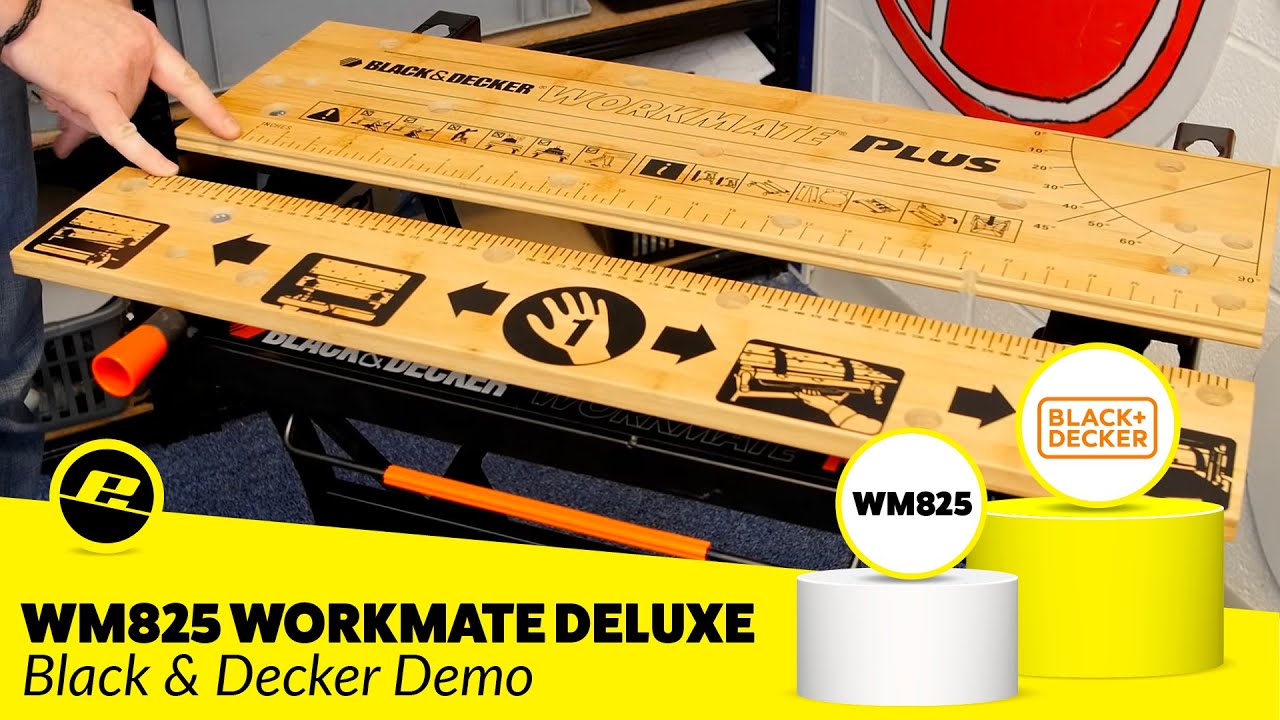 Black and Decker WM825 Workmate Deluxe - YouTube