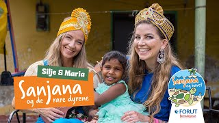 Sanjana Og De Rare Dyrene Silje Og Maria Forut Barneaksjonen