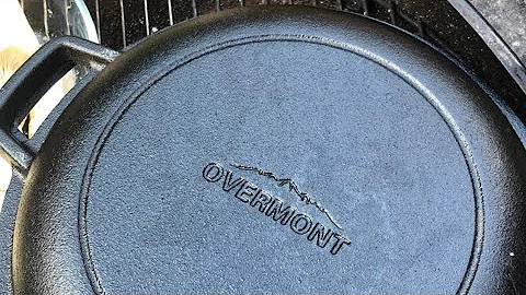 Reviewing Overmont Dutch Oven Cast Iron Pot Hunter Gatherer Cooking HGC