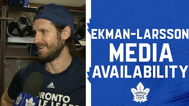 Oliver Ekman-Larsson | Pregame vs Detroit Red Wings | October 2, 2025