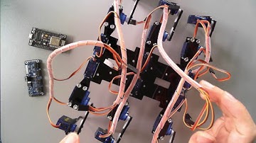 Spiderbot: Build a Hexapod Robot With Esp8266 Pca9685 And Micropython - Part 1