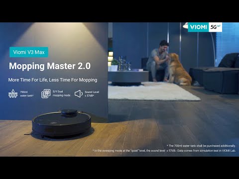 Introducing Viomi Robot Vacuum-mop V3 MAX - Mopping Master 2.0