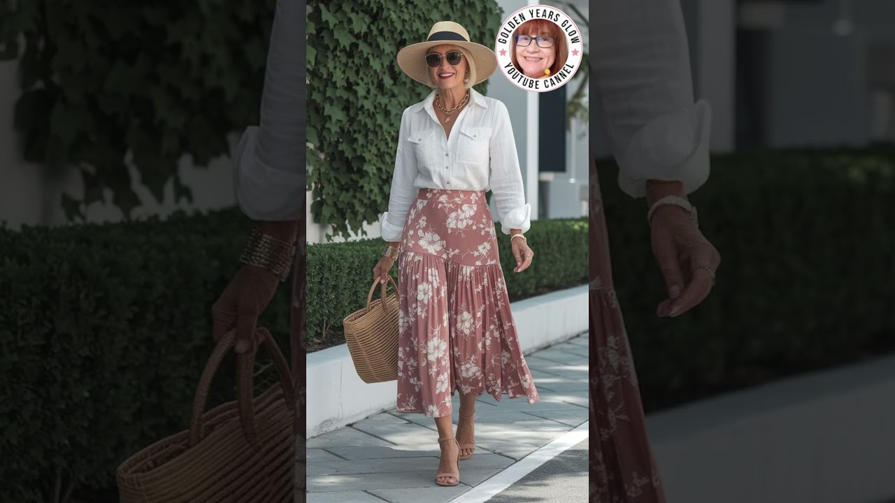 Skirt Fashion Over 60 👗✨ | Elegant & Timeless Looks