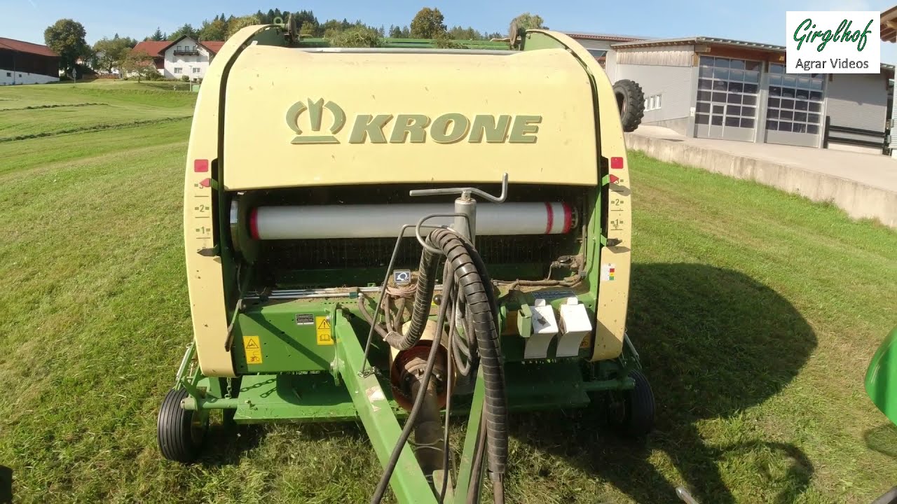 FarmVlog #15 Rundballenpresse anhängen; Silageballen pressen