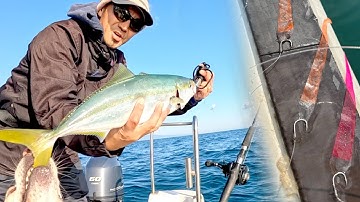 40-foot, 5-hook Japanese Fishing Rig for Red Snapper and Yellowtail