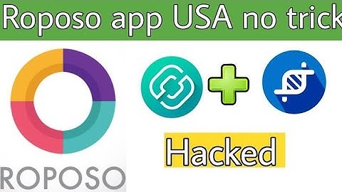 Indian Roposo App USA No. Refer Bypass Script Instant Payment-Unlimited Money Adder Script Roposo
