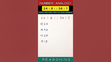 Railway Reasoning | SSC Reasoning #ssc #railway #rrb #ssc #ojhasir #motivation #reasoning #shorts