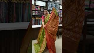 Soft Chanderi Pochampalli D-2 ||Code :-NSCS0009 || Price 1349/- ||#freeshipping #saree #sarees screenshot 2